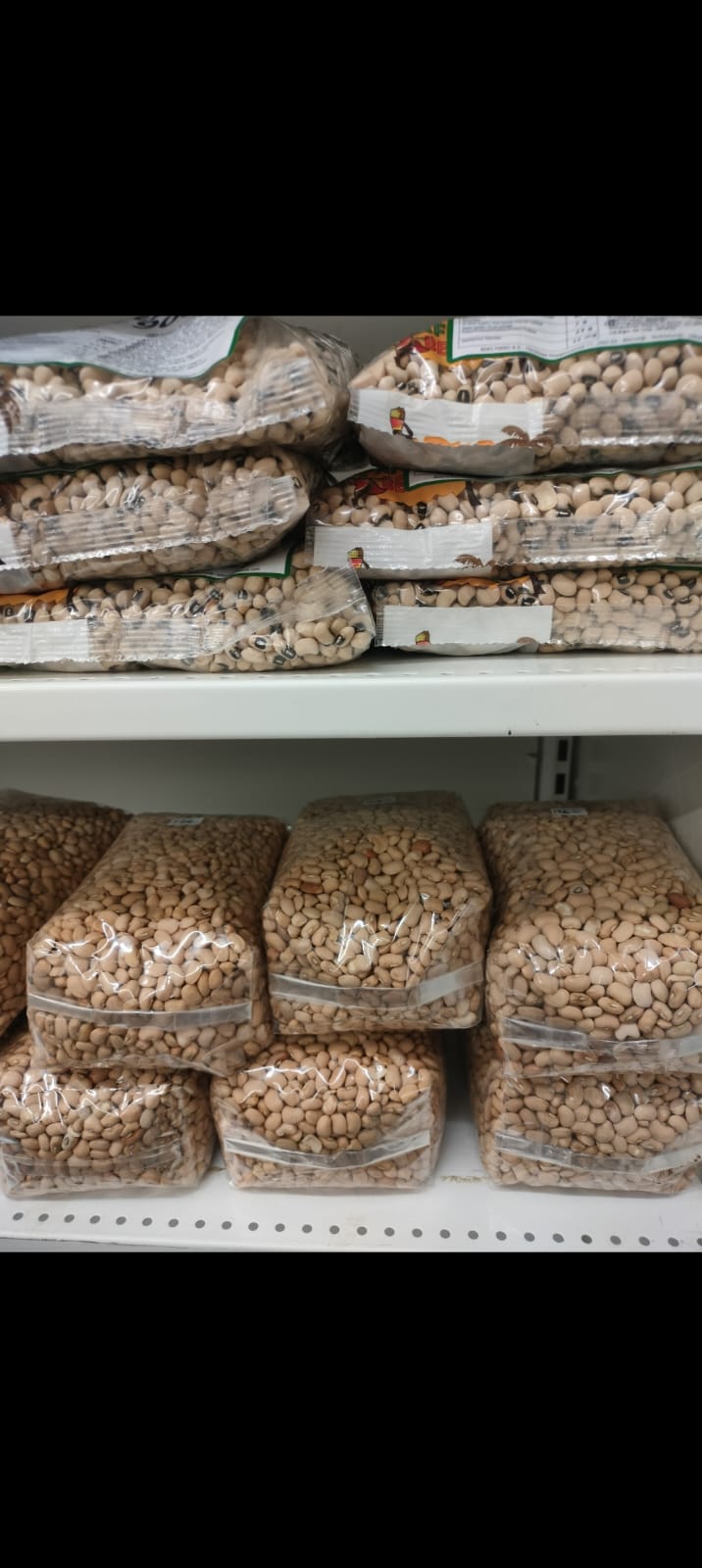 Afrikanska bönor – black-eyed peas och vita bönor